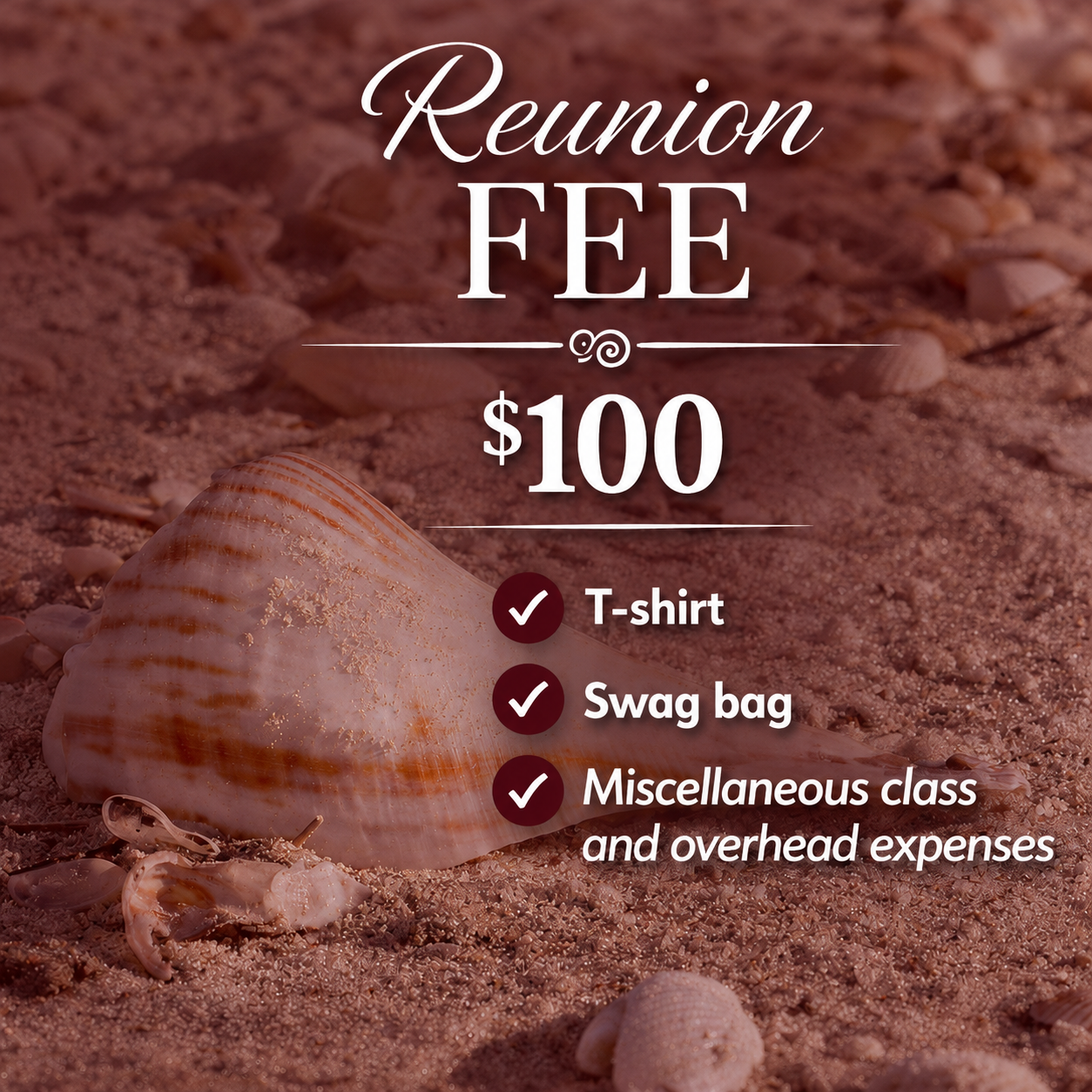 reunion fee